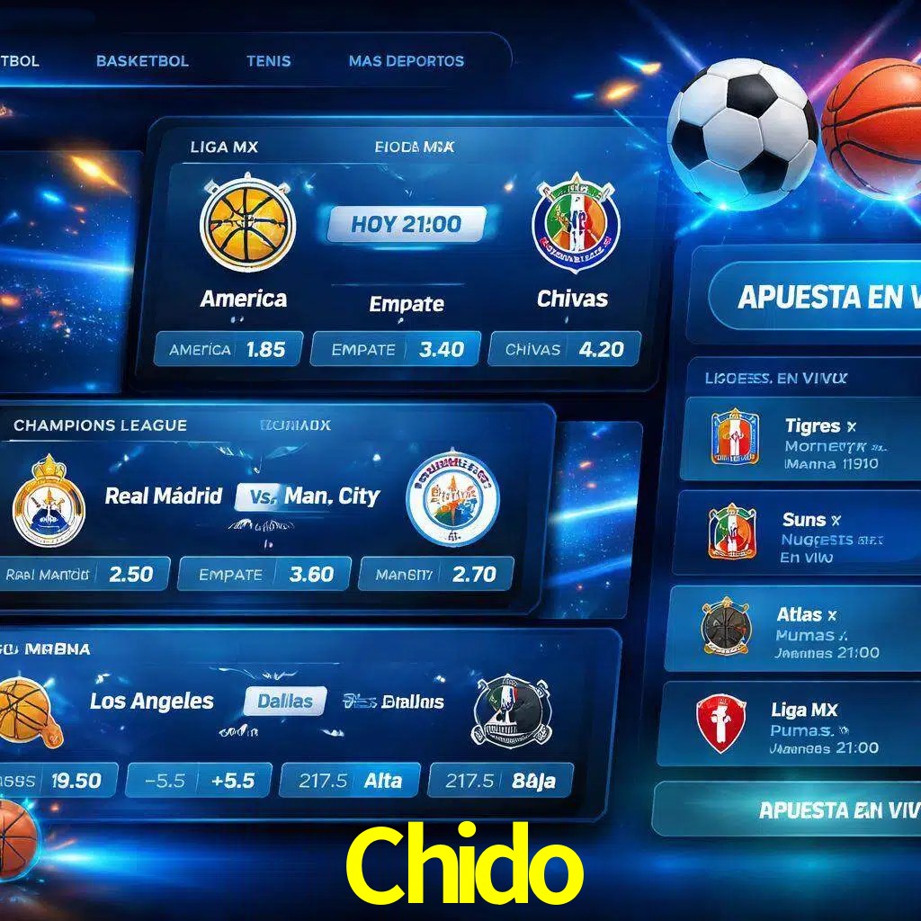 Mercados de apuestas deportivas Chido para jugadores en México
