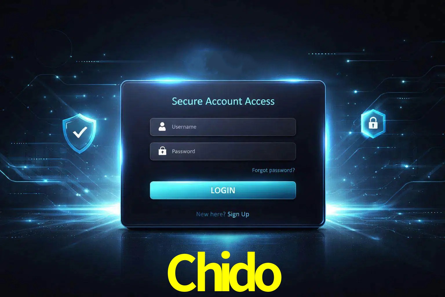 Pantalla de inicio de sesión de cuenta Chido para usuarios en México